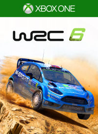 WRC 6 PAL Xbox One  box art